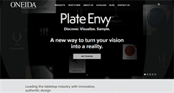 Desktop Screenshot of foodservice.oneida.com